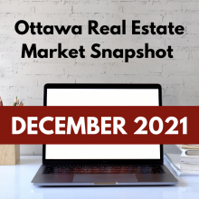 Ottawa Real Estate Market Snapshot December 2021