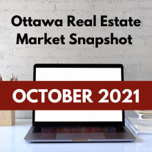 Ottawa Real Estate Market Snapshot October 2021
